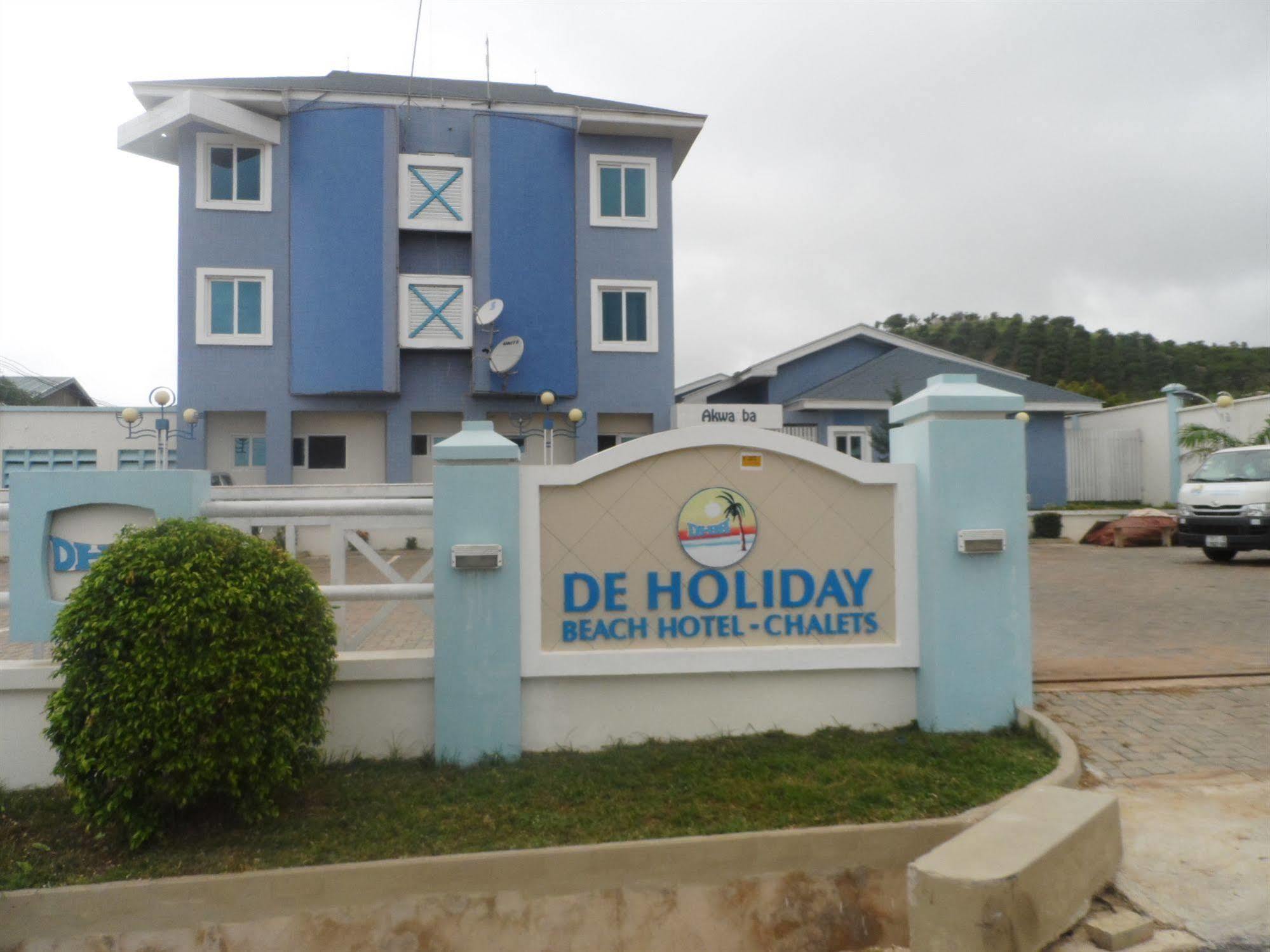 De Holiday Beach Hotel Kokrobite Exterior photo